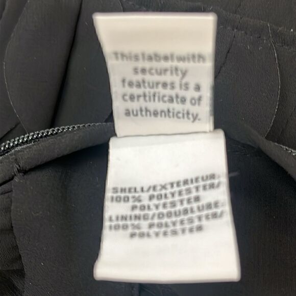 DVF Black Sleeveless Halter Neck 3D Bottom Dress - Picture 7 of 7